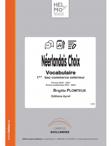 Néerlandais Choix Vocabulaire