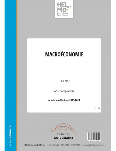 MACROECONOMIE