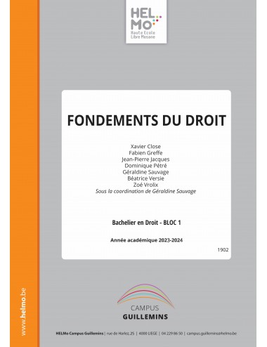 Fondements du droit