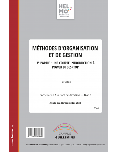 Méthodes d'organisation et...